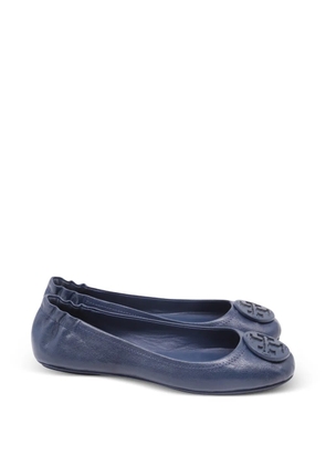 Tory Burch Minnie travel ballet flats - Blue