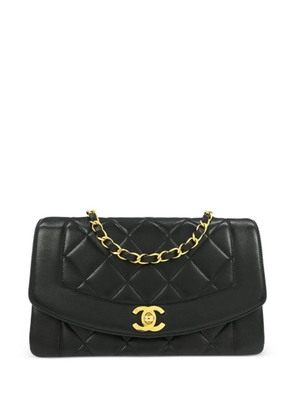 CHANEL Pre-Owned 1992 small Diana shoulder bag - Black