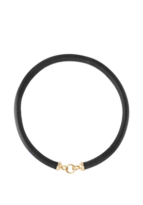 Mason and Books leather necklaces - Black