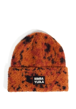 Bimba y Lola knit beanie hat - Orange