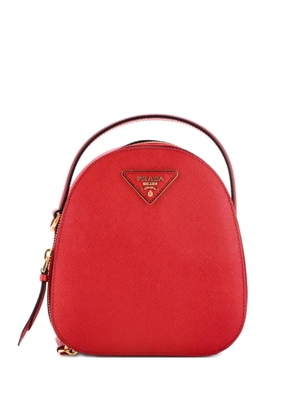 Prada Pre-Owned Odette Zip Saffiano Leather Mini backpack - Red