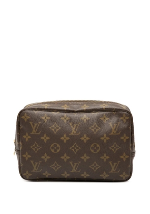 Louis Vuitton Pre-Owned 1985 Monogram Trousse Toilette 23 clutch bag - Brown
