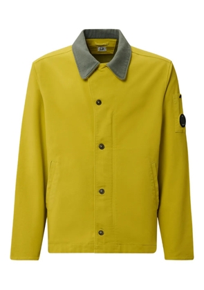 C.P. Company Lens-detail two-tone overshirt - Yellow