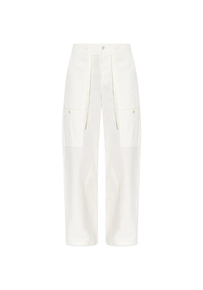 JIL SANDER+ patch-pocket trousers - White