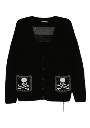 Mastermind World hand knitted cardigan - Black