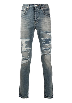 Purple Brand low-rise slim-fit jeans - INDIGO