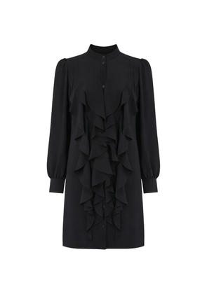 Chloé ruffled mini dress - Black