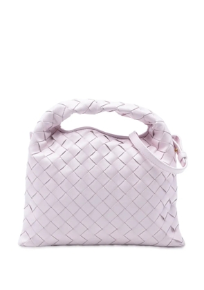 Bottega Veneta Pre-Owned 2012-2025 Mini Calfskin Intrecciato Hop satchel - Pink