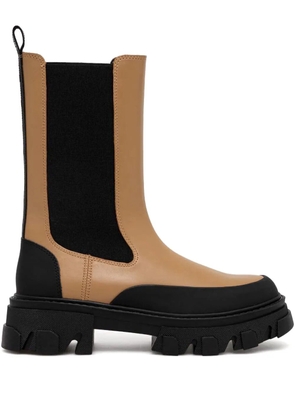 DKNY leather boots - Neutrals