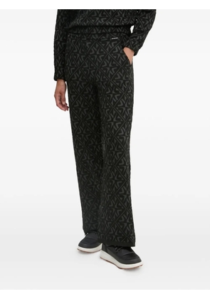 NEWLAND geometric-pattern trousers - Black
