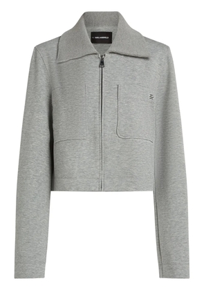 Karl Lagerfeld double jersey jacket - Grey