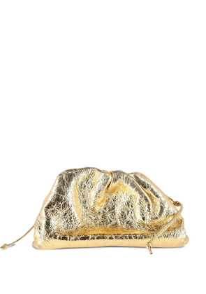 Bottega Veneta Pre-Owned wrinkled leather pouch - Gold