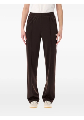 adidas Firebird side-stripe track pants - Brown