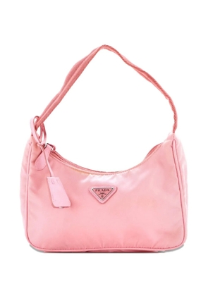 Prada Pre-Owned Re-Edition 2000 Tessuto Mini hobo bag - Pink
