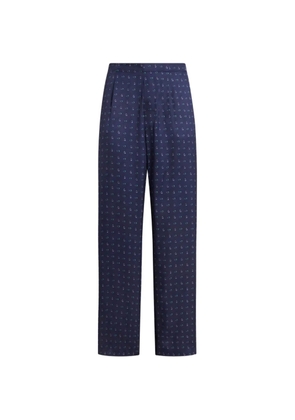 ETRO paisley-print trousers - Blue