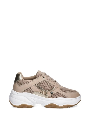 GUESS USA Harpaa chain detail sneakers - Neutrals