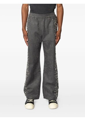 BIRTH OF ROYAL CHILD pearl-embellished track pants - Grey