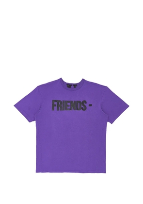 Vlone short-sleeve T-shirt - Purple