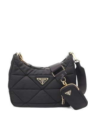 Prada Pre-Owned 2020s quilted shoulder bag - Black