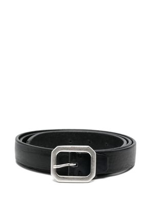 ALBERTO LUTI buckle leather belt - Black
