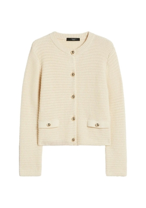 Max Mara button pocket cardigan - Neutrals