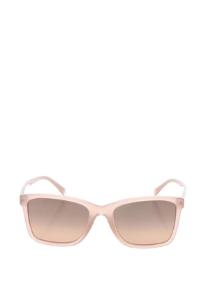 CHANEL Pre-Owned 1986-1988 rectangle-shape sunglasses - Pink