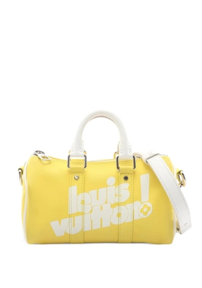 Louis Vuitton Pre-Owned 2010 XS Keepall leather tote bag - Yellow