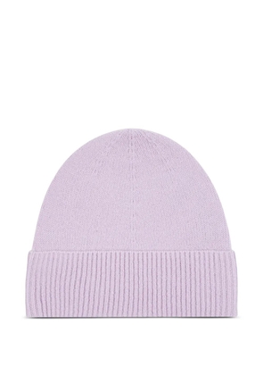 BOMPARD ribbed beanie hat - Purple