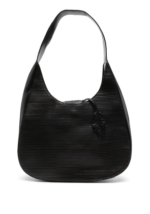 Romeo Gigli Pre-Owned 1990s leather shoulder bag - Black