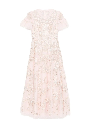 Needle & Thread Lunaria gown - Pink