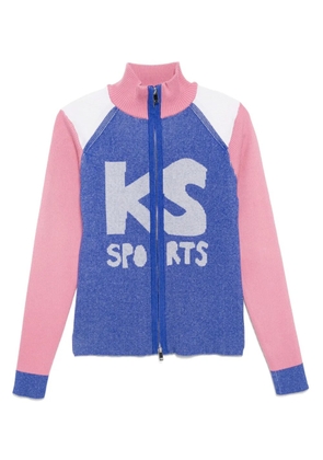 KidSuper Retro cardigan - Blue