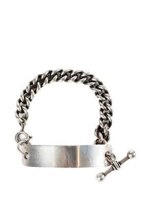 Ann Demeulemeester Doa chain bracelet - Silver