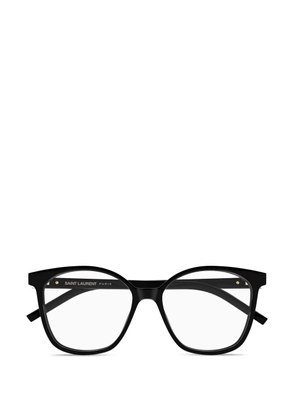 Saint Laurent Eyewear geometric-pattern glasses - Black