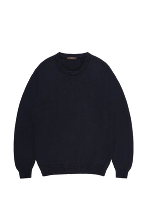 Zanone crew-neck sweater - Blue