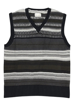 Aimé Leon Dore Stadium striped 'Black/White' vest