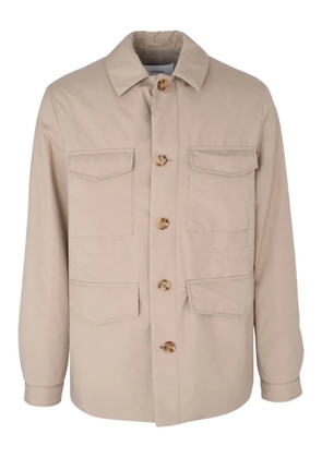 Lardini padded field jacket - Neutrals