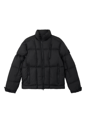 Stone Island quilted-design jacket - Black