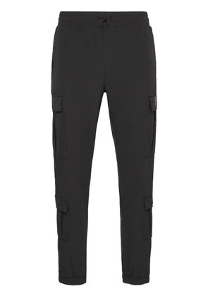 Plein Sport logo-print track pants - Black