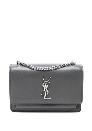 Saint Laurent Pre-Owned 2017 Small Leather Monogram Sunset crossbody bag - Grey
