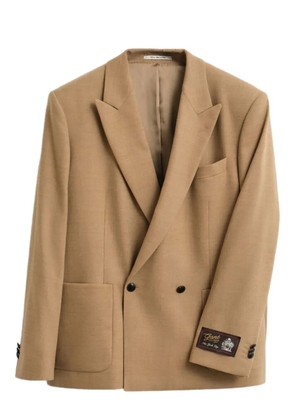 GANT 240 Mulberry Street double-breasted dinner jacket - Neutrals