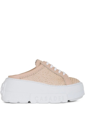 Casadei Nexus Hanoi mules - Neutrals