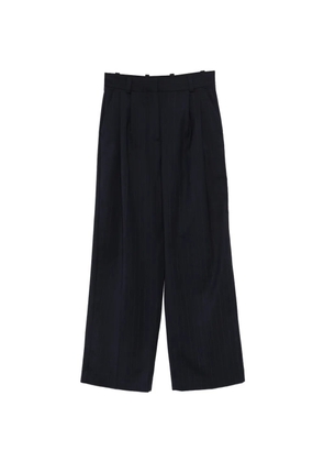Maje pinstripe trousers - Blue