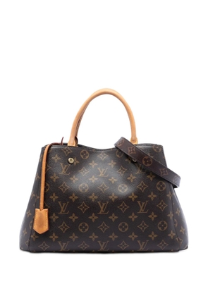 Louis Vuitton Pre-Owned 2014 Monogram Montaigne MM satchel - Brown