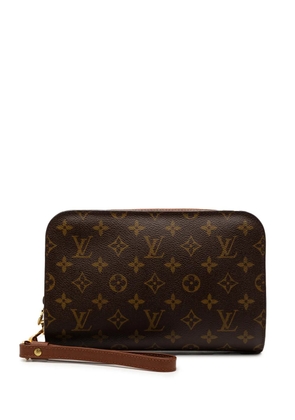Louis Vuitton Pre-Owned 2001 Monogram Orsay clutch bag - Brown