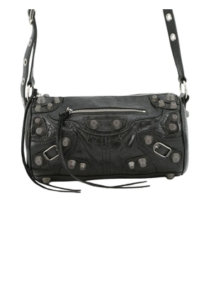 Balenciaga Pre-Owned 2021-2025 Lambskin Motocross Le Cagole Cylinder Bag crossbody bag - Black