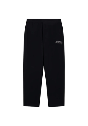 Armani Exchange logo trousers - Black