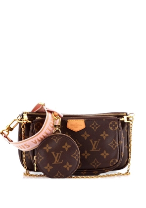 Louis Vuitton Pre-Owned Multi Pochette Accessoires Monogram Canvas crossbody bag - Brown