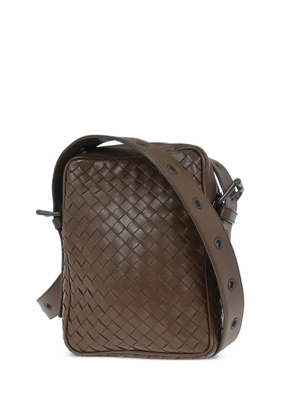 Bottega Veneta Pre-Owned 2010s intrecciato shoulder bag - Brown