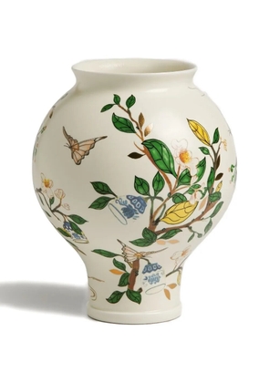Shanghai Tang Tang Garden butterfly floral vase - Neutrals