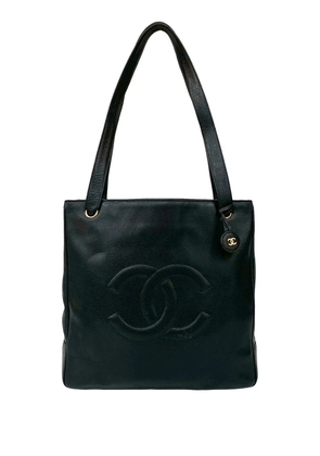 CHANEL Pre-Owned 1991-1994 CC Caviar tote bag - Black